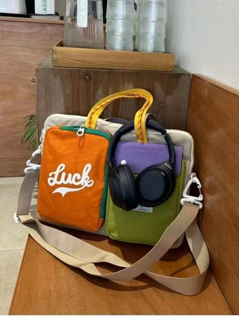 Τσαντάκι crossbody σε αστικό στυλ – αδιάβρονο νάιλον, επένδυση πολυεστέρα, unisex, καλοκαίρι 2025