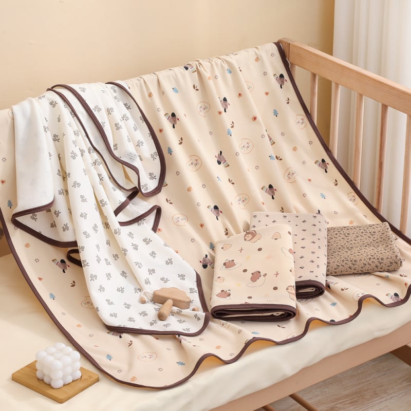 Pătură-wrap din bumbac 100% pentru nou-născuți – Tip A Anti-Startle, pentru 0-12 luni, Primăvară/Vară