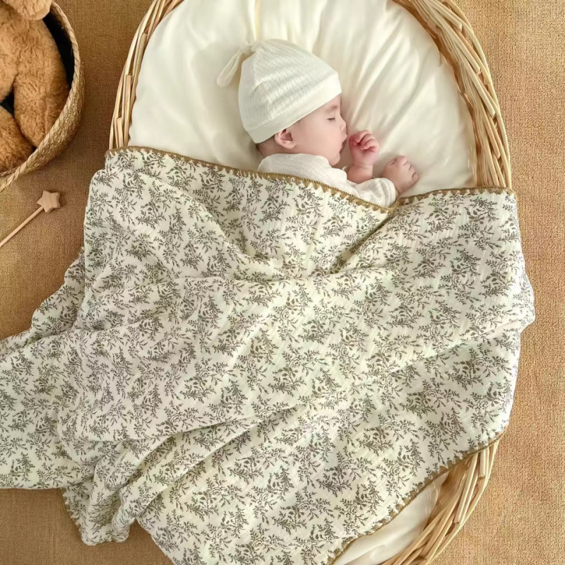 Dječji ručnik za uvijanje sa životinjskim uzorkom, 100% pamuk, za bebe i djecu 1–3 godine, sigurnosna klasa A