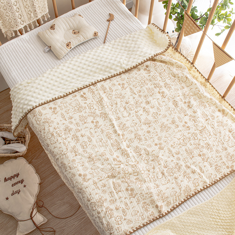 Dječji ručnik za uvijanje sa životinjskim uzorkom, 100% pamuk, za bebe i djecu 1–3 godine, sigurnosna klasa A