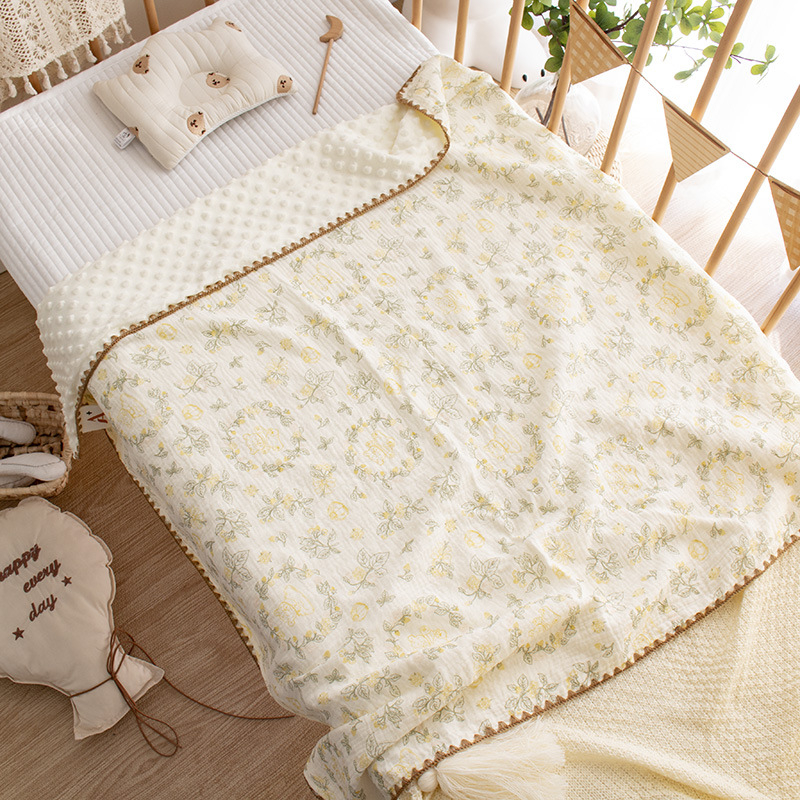 Dječji ručnik za uvijanje sa životinjskim uzorkom, 100% pamuk, za bebe i djecu 1–3 godine, sigurnosna klasa A