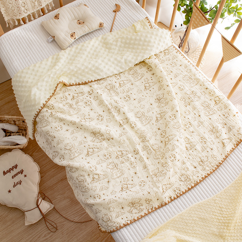 Dječji ručnik za uvijanje sa životinjskim uzorkom, 100% pamuk, za bebe i djecu 1–3 godine, sigurnosna klasa A