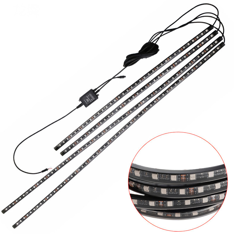 JZX svjetlo šasije automobila, PC kućište, 12V, 5W, univerzalni model