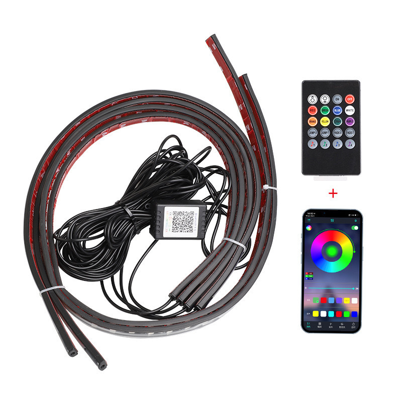 JZX svjetlo šasije automobila, PC kućište, 12V, 5W, univerzalni model