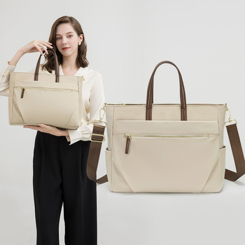 Чанта за лаптоп – найлон, пролет 2025, унисекс, дишаща, водоустойчива