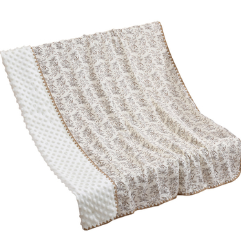 Pătură pentru bebeluși din bumbac 100% cu model desen animat, liniștitoare pentru toate sezoanele