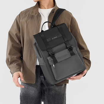Najlonski ruksak, kapacitet 20–35 L, naramenice s jastukom zraka, gradski minimalistički stil, unisex