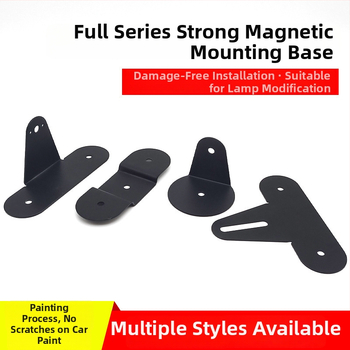 Λωρίδα LED οροφής με ισχυρή μαγνητική βάση και μαγνητικό στήριγμα — καθολική συμβατότητα, εγκατάσταση χωρίς διάτρηση