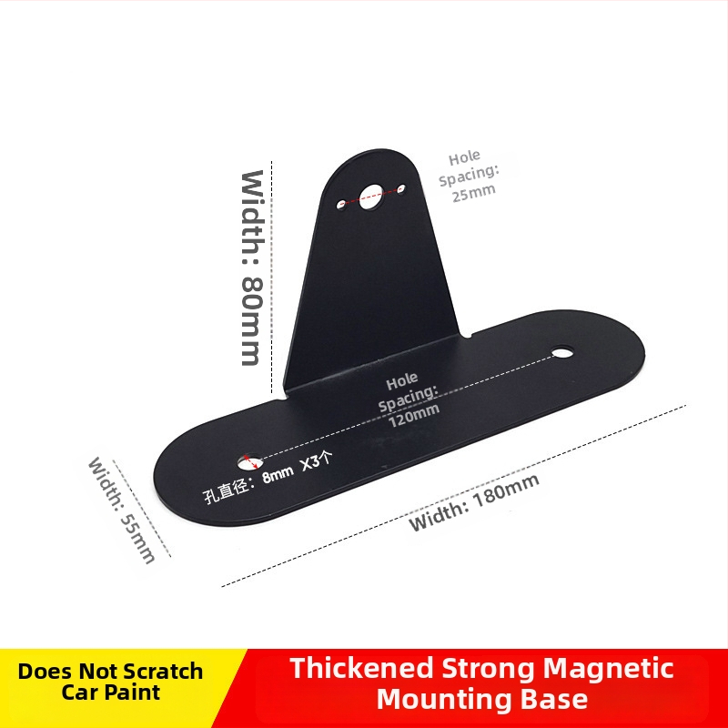 Λωρίδα LED οροφής με ισχυρή μαγνητική βάση και μαγνητικό στήριγμα — καθολική συμβατότητα, εγκατάσταση χωρίς διάτρηση