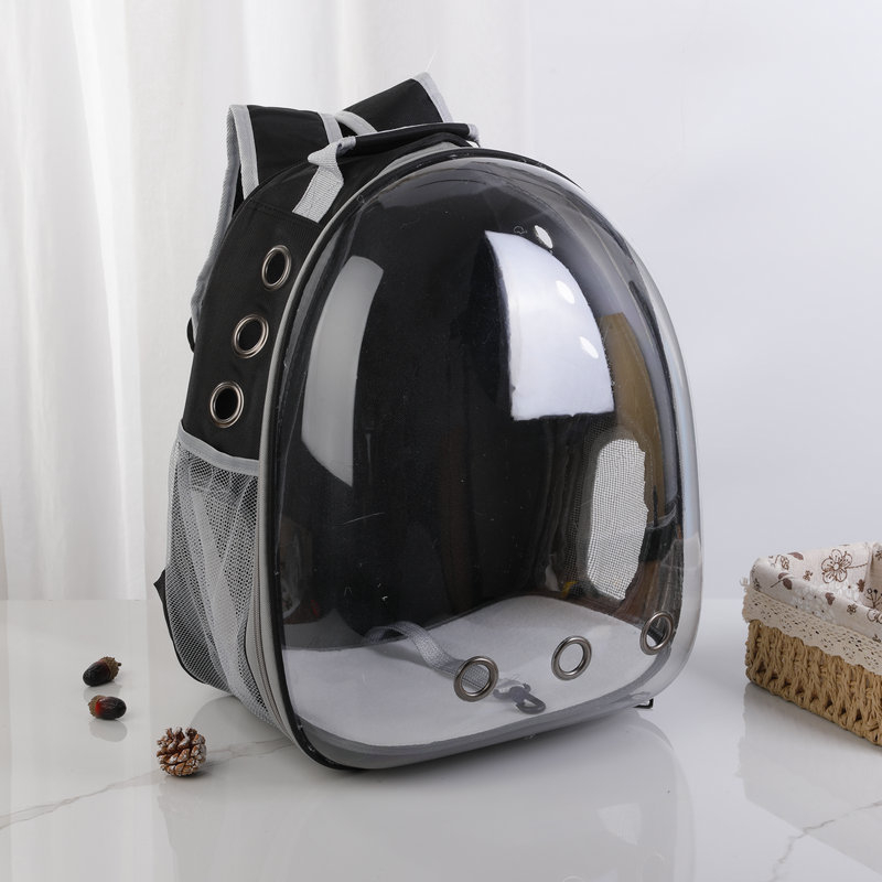 Котешка раница за разходки с прозрачен корпус, твърда конструкция, капацитет 53, материал: друго