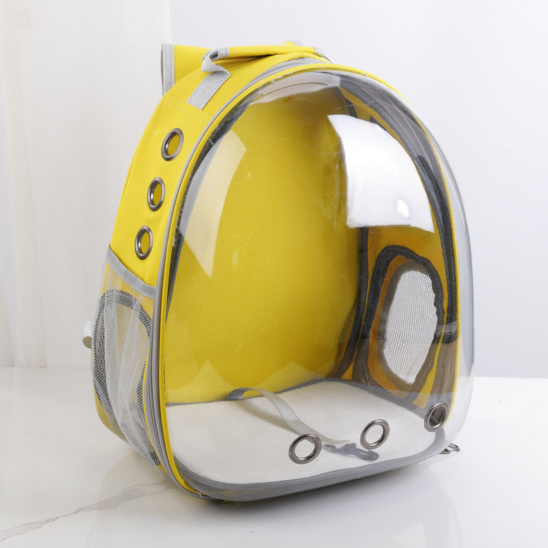 Котешка раница за разходки с прозрачен корпус, твърда конструкция, капацитет 53, материал: друго