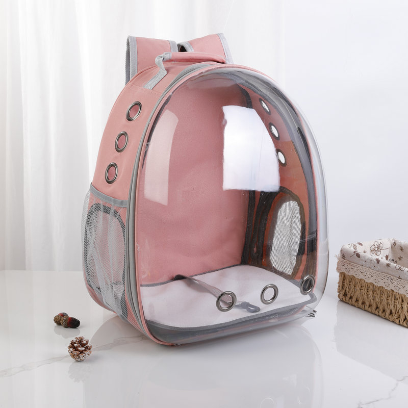 Котешка раница за разходки с прозрачен корпус, твърда конструкция, капацитет 53, материал: друго