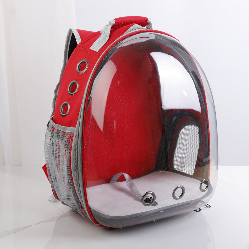 Котешка раница за разходки с прозрачен корпус, твърда конструкция, капацитет 53, материал: друго