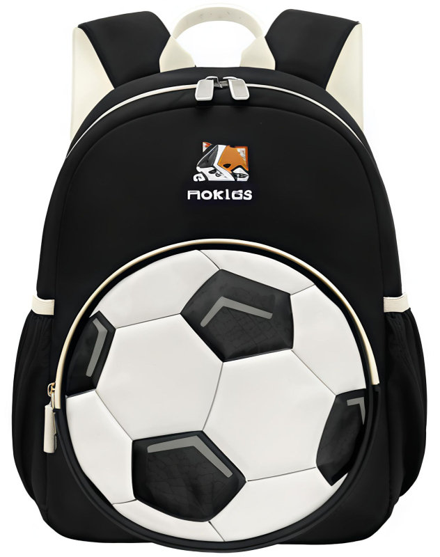 Rucsac pentru grădiniță pentru băieți, MOK, din stofă Oxford ultraușoară, bretea arcuită, pentru copii 3–6 ani