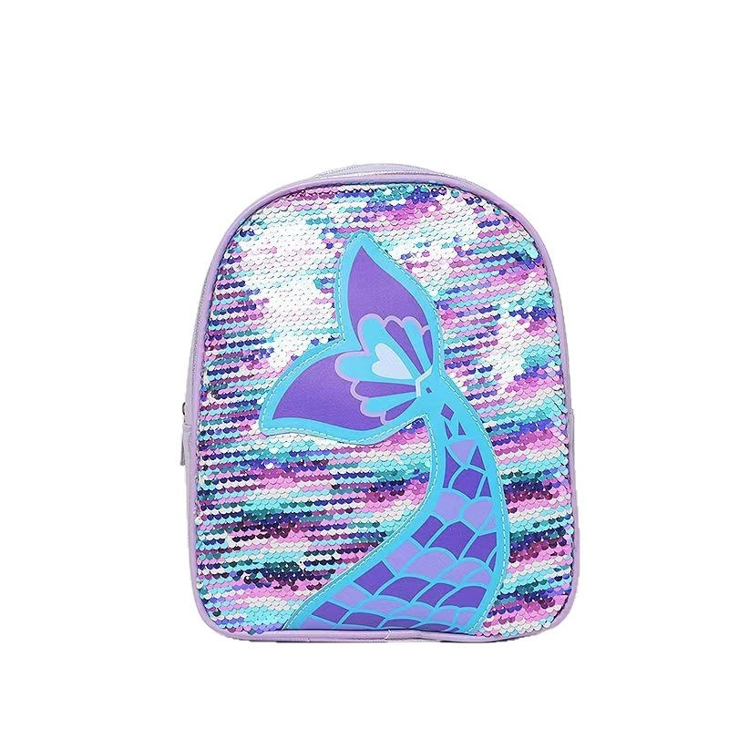 Rucsac pentru copii, PVC, imprimare cu animale, stil jucăuș, fără căptușeală, potrivit pentru educația timpurie