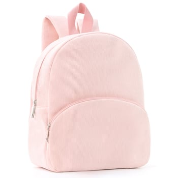 Rucsac corduroy cu capacitate mare, ușor, unisex, curele de umăr curbate