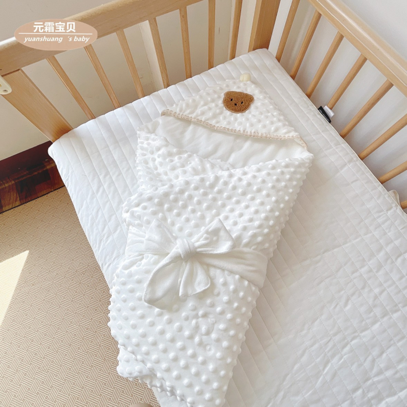 Novorodenecká deka z velúru s kresleným štýlom, výplň z polyesterových vlákien a hodvábnych nití, pre novorodencov, jar a jeseň, hmotnosť do 0,5 kg, možnosť personalizácie