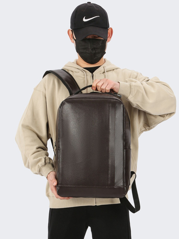 Раница за бизнес лаптоп, PU материал, капацитет 36–55 л, въздушно подплатени презрамки, подходяща за бизнес пътувания