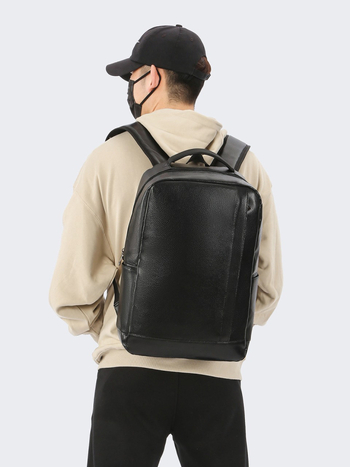 Раница за бизнес лаптоп, PU материал, капацитет 36–55 л, въздушно подплатени презрамки, подходяща за бизнес пътувания