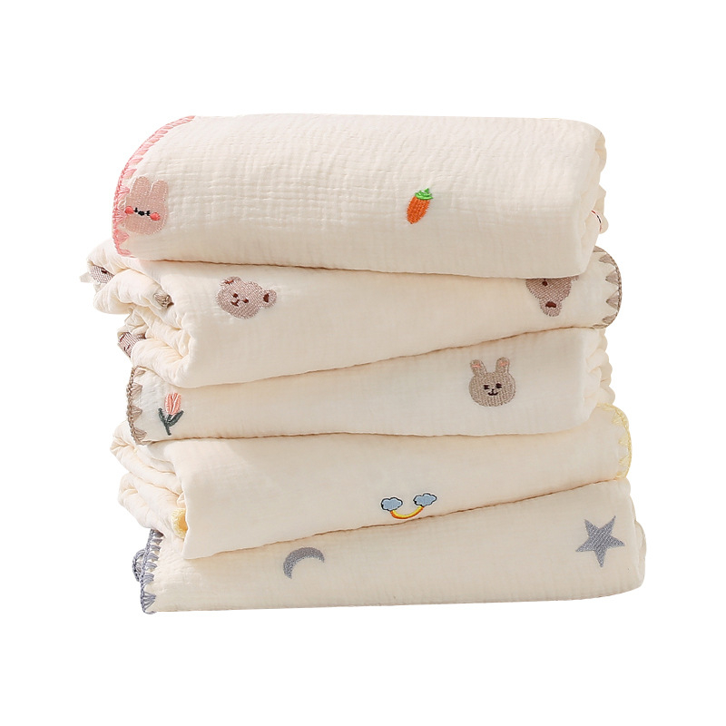 Одеяло Yanshuang от марля, райета, целогодишно за бебета и деца (1–3 г.), пролет 2025