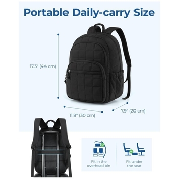 Vodootporan ranac za prijenosno računalo 15,6 inča, unisex, svakodnevna upotreba, 20–35 L, lagan