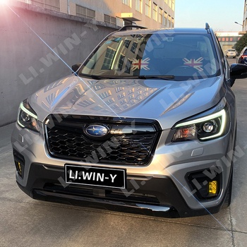 Zaštitna maska hladnjaka s honeycomb uzorkom za Subaru Forester 2019-2021 (ABS plastika; ugradnja: radijator; kompatibilnost: Forester 2019-2021)