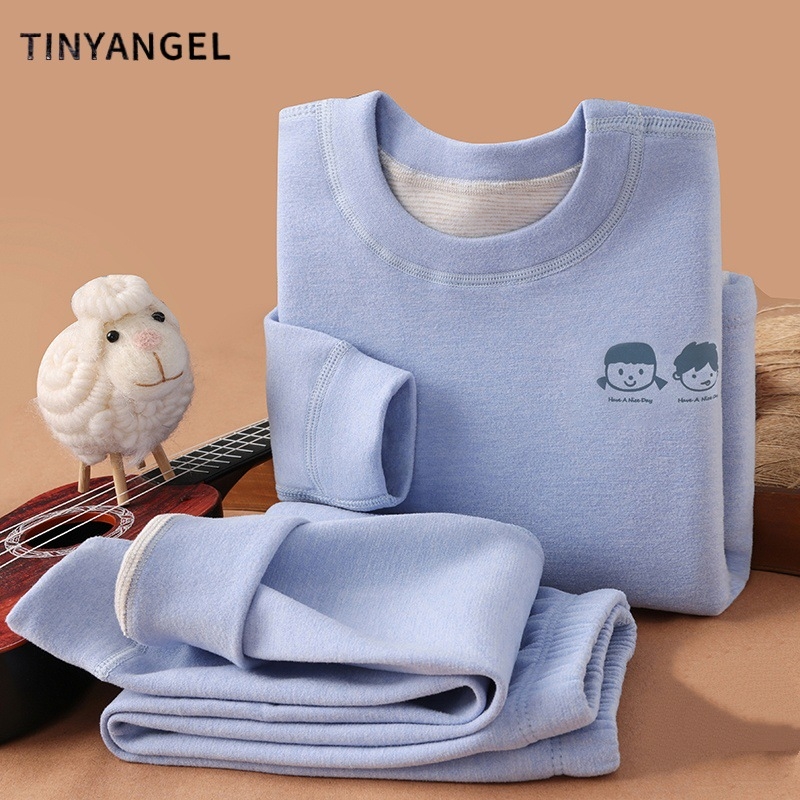 Dječji termalni set donjeg rublja — elastičan, nježan prema koži; 80% poliester, smjesa kemijskih vlakana; unisex; dob 3–8 godina; sezone: zima, proljeće, jesen