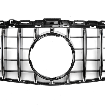 Mercedes-Benz C-osztály W205 (2015-2018) első grille, ABS műanyag, radiátorra szerelés, YTOP