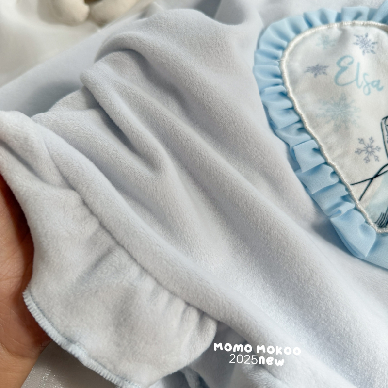Dječji set pidžama Island Velvet – plišasti materijal, crtani uzorak, 92% poliester, debeli materijal, korejski stil