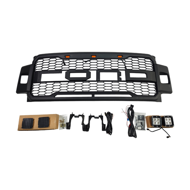 Ytop ABS rešetka hladnjaka za Ford F-150 2018-2020, Raptor stil, zamjena usisnika zraka, težina 4.1 kg, dio 205