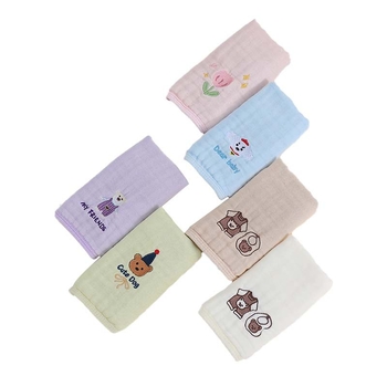 Бебешки лигавници: чист памук (>95%), водопоглъщащи, унисекс, за новородени 0–1 година, карикатурен мотив