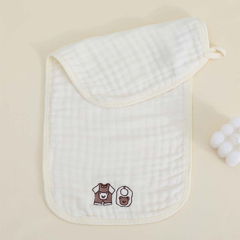 Бебешки лигавници: чист памук (>95%), водопоглъщащи, унисекс, за новородени 0–1 година, карикатурен мотив