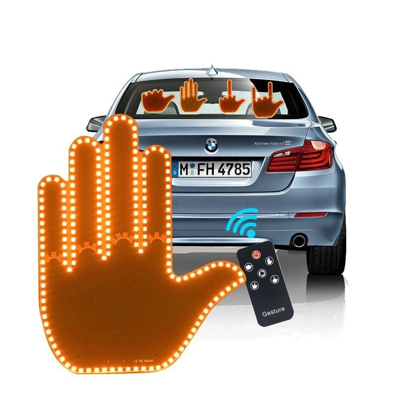 Lampa gestova za automobil — ABS, 5V, 0,1A, 1W