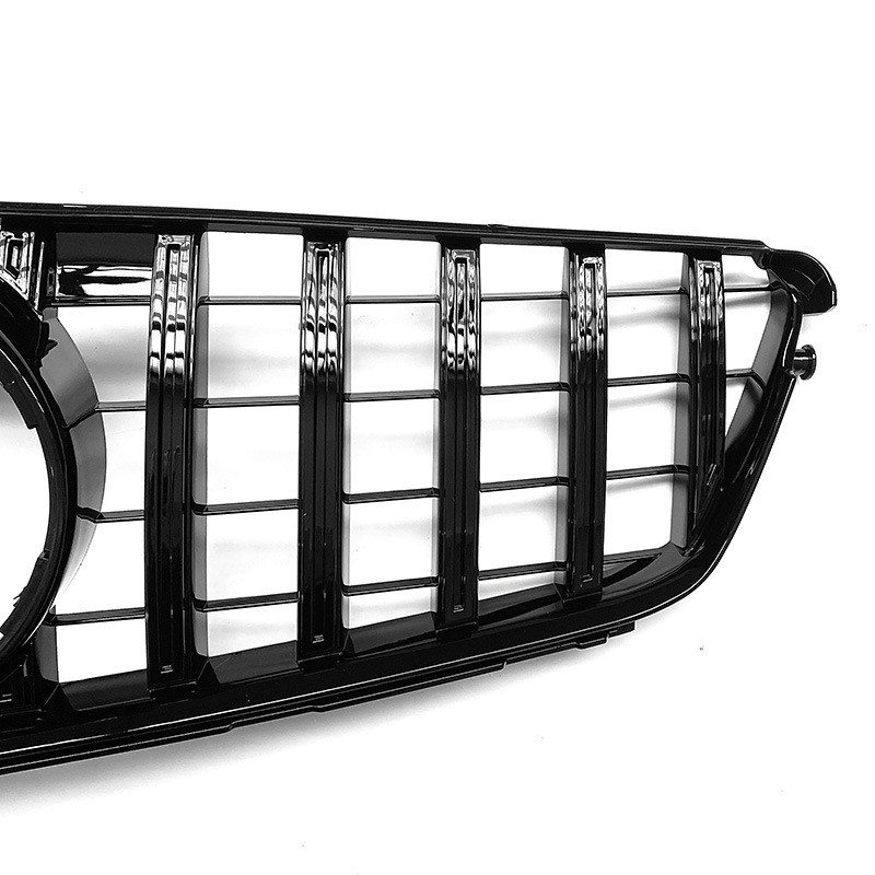 GT stil rešetke za Mercedes-Benz C-klasa W204, 2009-2014, plastika, ugradnja na radijator, marka YTOP.