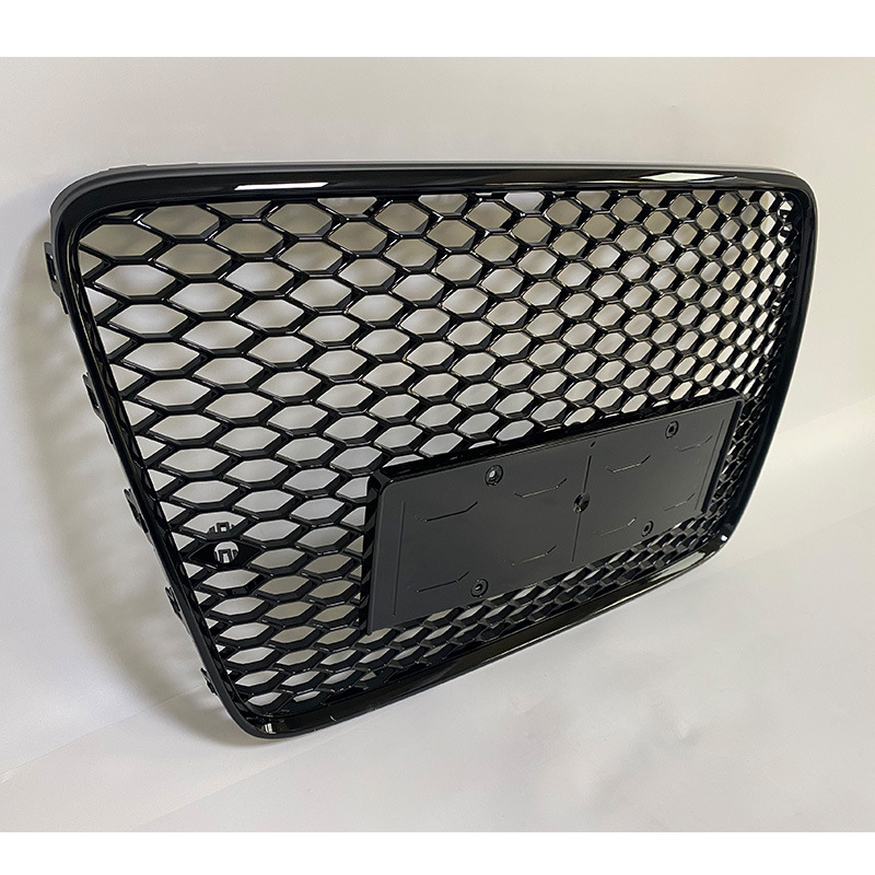 RSQ7 honeycomb gril bez loga za Audi Q7 (07-15) — ABS plast, montaža na branik, dimenzije 85×14×50, težina 3 kg