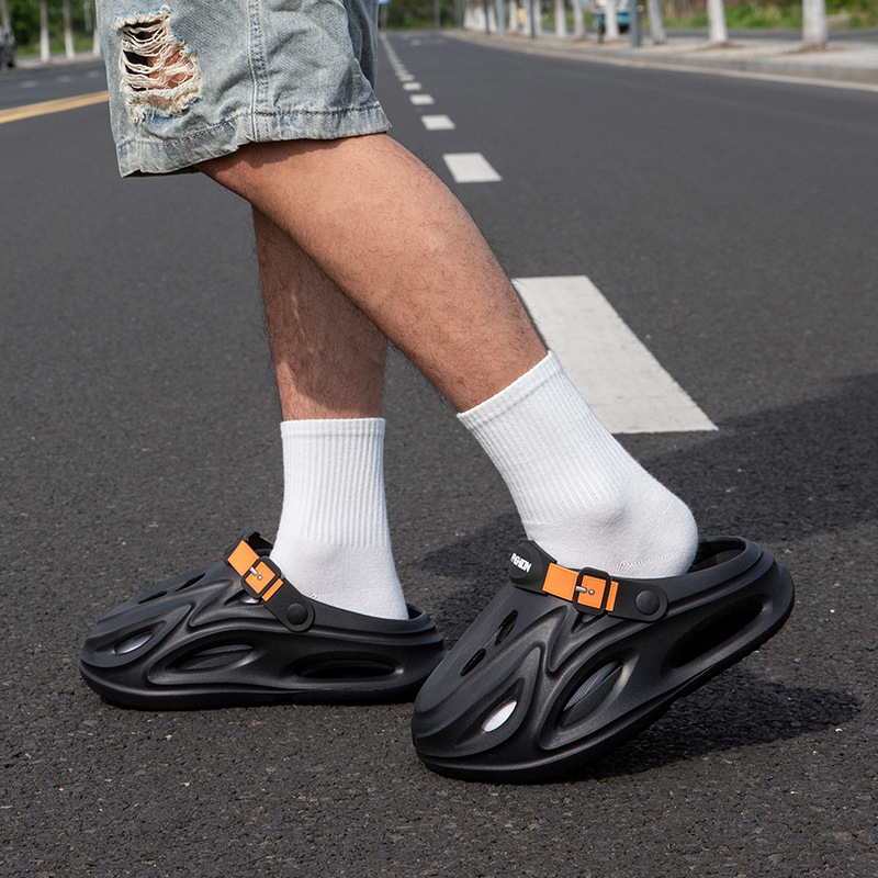 Crocs стил сандали за ежедневна употреба, EVA горна част, EVA подметка, инжекционно формована конструкция