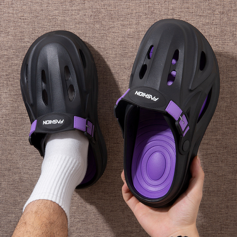 Crocs стил сандали за ежедневна употреба, EVA горна част, EVA подметка, инжекционно формована конструкция