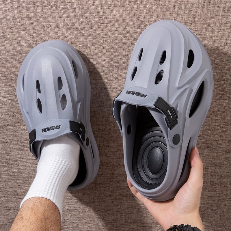 Crocs стил сандали за ежедневна употреба, EVA горна част, EVA подметка, инжекционно формована конструкция