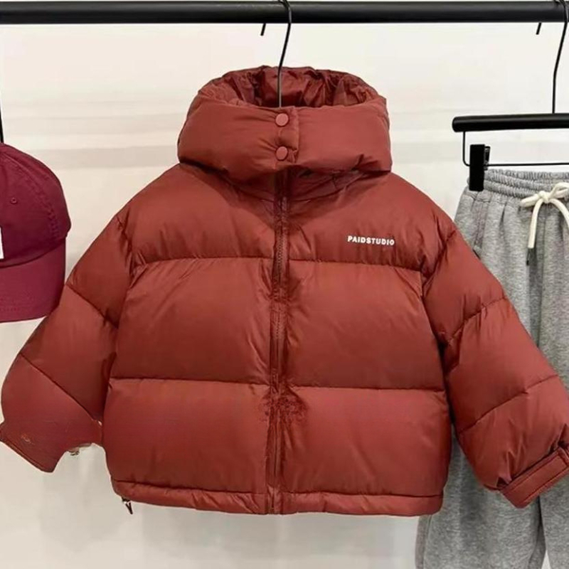 Зимен детски двукомпонентен комплект: Corduroy яке с козина от заек (81–90%) и панталони с подплата за новородени 0–12 месеца