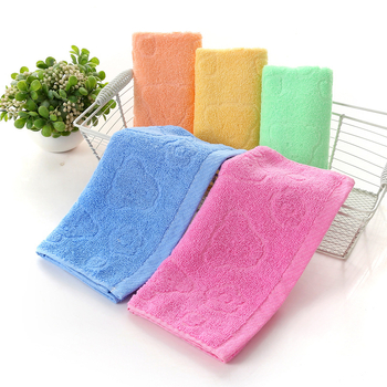 Παιδική πετσέτα από βελούβα, ζακάρντ με σχέδιο κεφαλής αρκούδας, Toy Story σειρά, 50 γρ, 100% βαμβάκι, εκτύπωση λογότυπου και προσαρμογή