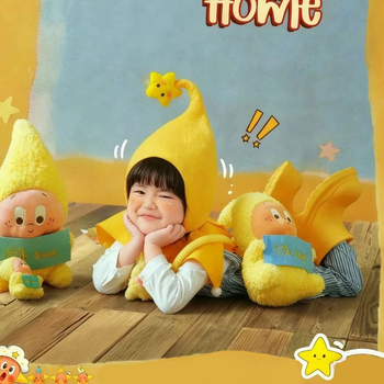 Детски костюм за снимки в карикатурен стил, памук 85%, многокомпонентен комплект с дълги ръкави