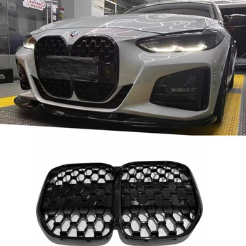 Središnja rešetka za BMW 4. seriju G22 Meteor (2021-2024) s ACC ili bez ACC; Materijal: ABS plastika; Instalacija: radijator; Kompatibilni modeli: G22; Šifra dijela: 222; Težina: 2