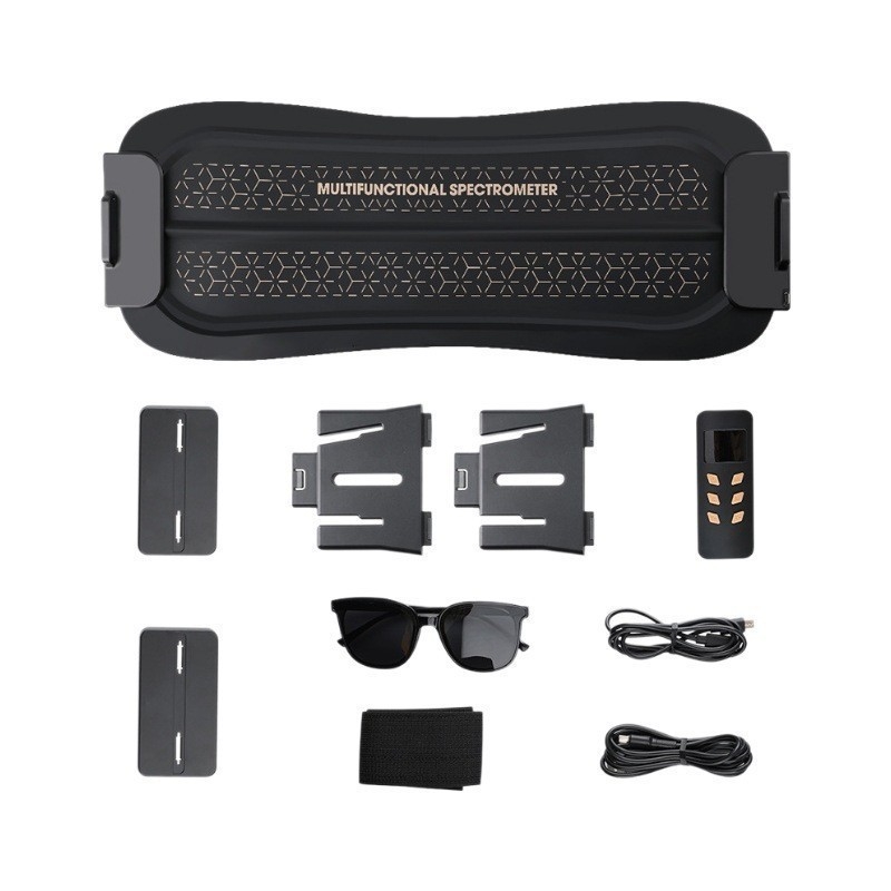 Dispozitiv LED pentru terapie cu lumină roșie pentru uz casnic — Panou din silicon, portabil, dispozitiv pentru mască facială, IPX0