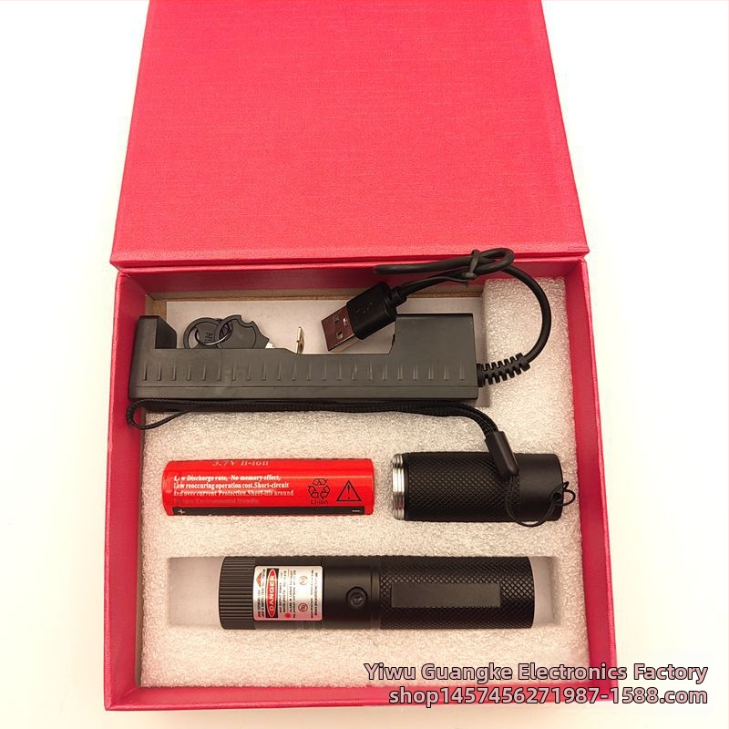 Δοκιμαστής φακών γυαλιών με λέιζερ, μεταλλικό σώμα, κουτί 200 τεμάχια, για οπτικά καταστήματα, Light Hurricane