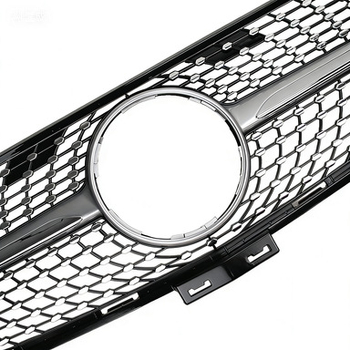 Mercedes-Benz ML W166 (2013-2015) első arcmaszk/grille Full Sky Star dizájnnal, ABS műanyag, lökhárítóba szerelés, testreszabás elérhető