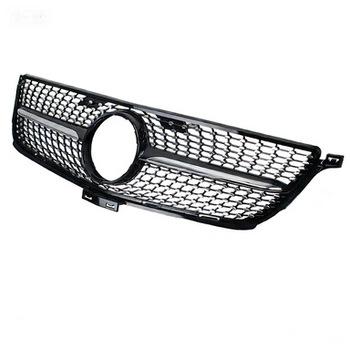 Mercedes-Benz ML W166 (2013-2015) első arcmaszk/grille Full Sky Star dizájnnal, ABS műanyag, lökhárítóba szerelés, testreszabás elérhető