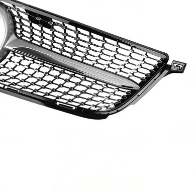 Mercedes-Benz ML W166 (2013-2015) első arcmaszk/grille Full Sky Star dizájnnal, ABS műanyag, lökhárítóba szerelés, testreszabás elérhető