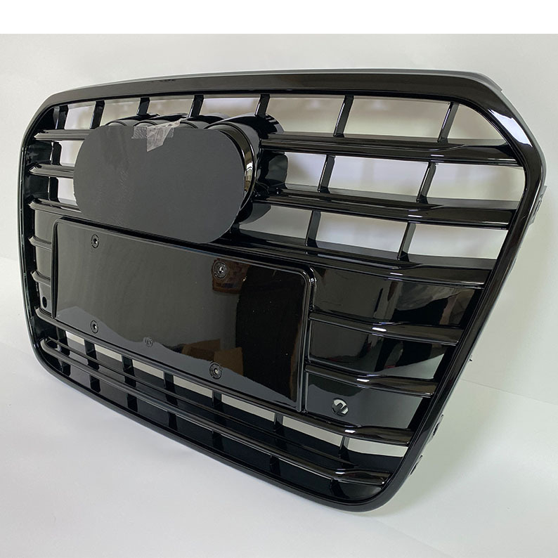 Prednja rešetka za Audi A6L (2012-2015, C7) – ABS plast, ugradnja u branik, težina 3 kg