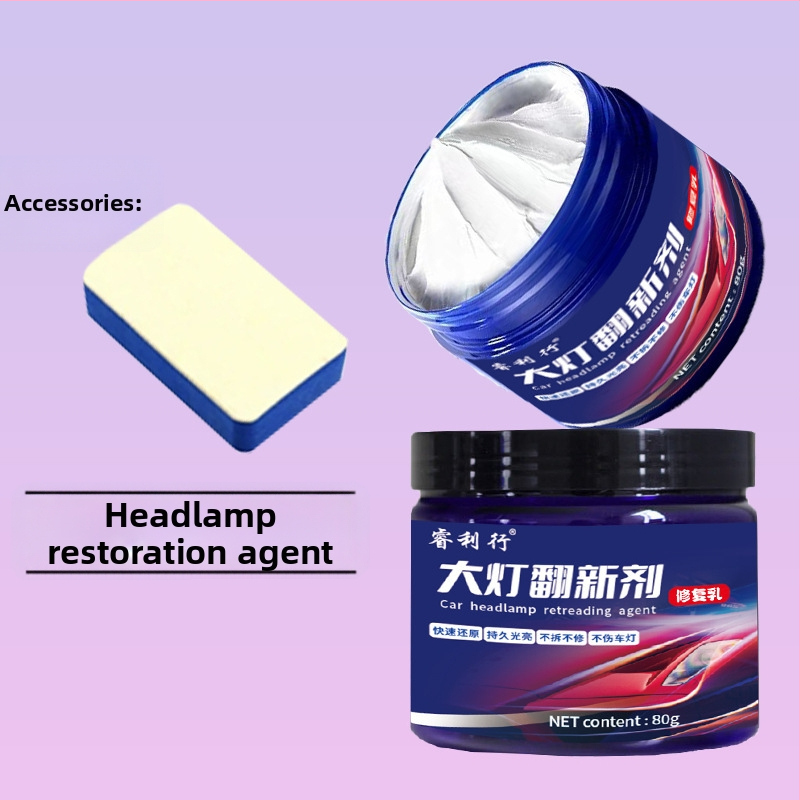 Agent de restaurare faruri auto – formulă pe bază de silicat organic; viață de raft 3 ani; număr articol 135685; standard de calitate 153687