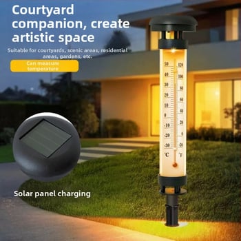 Ηλιακός εξωτερικός λαμπτήρας, αδιάβροχος, μοντέλο YZ-1127, 0,5W, κινεζικού στυλ, φωτισμός 6–12 ωρών